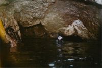 L'intérieur de la Grotte offre un accès à la surface